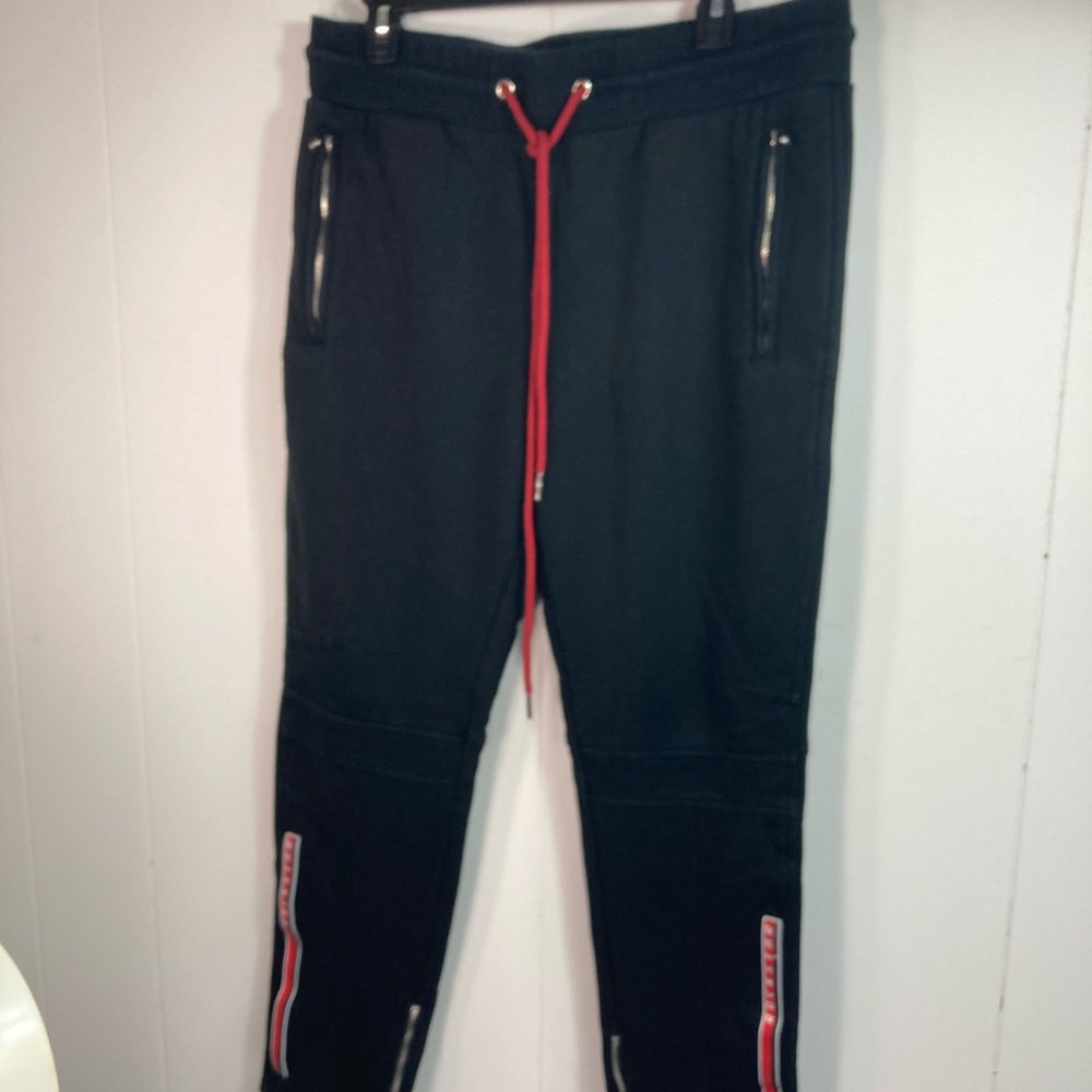 🛑SOLD🛑 Rockstar Original Jaír Size XXL Black Jogger Track Pants FLAW